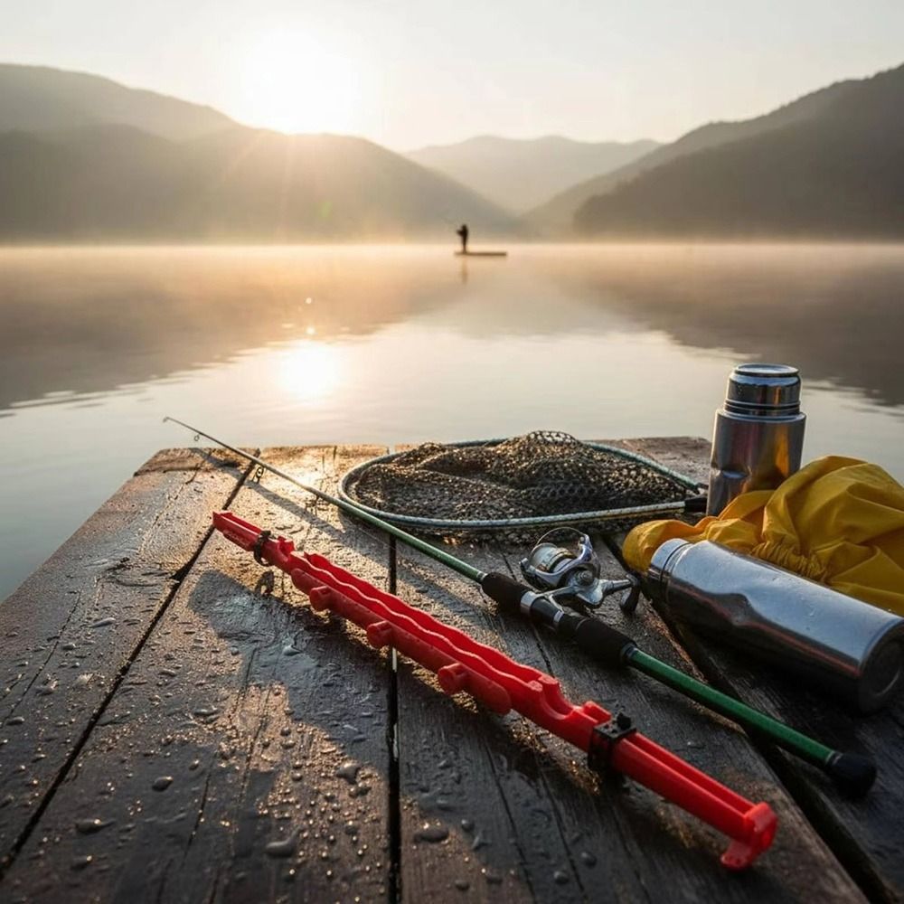 Fly Reel - Moulinet de pêche en plastique portable