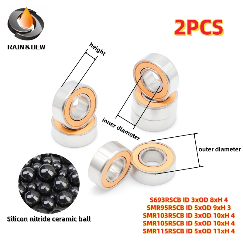 Baitcasting Reel - 2 pièces, roulement à billes miniature