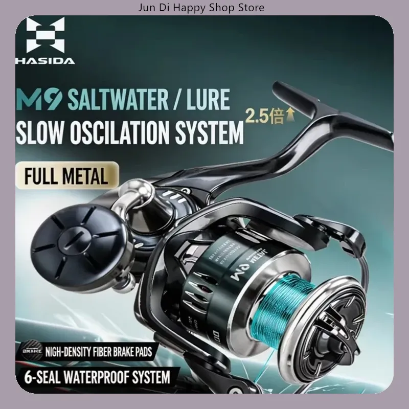 Moulinet de pêche HASIDA M9, e - Trolling Reel avis et prix
